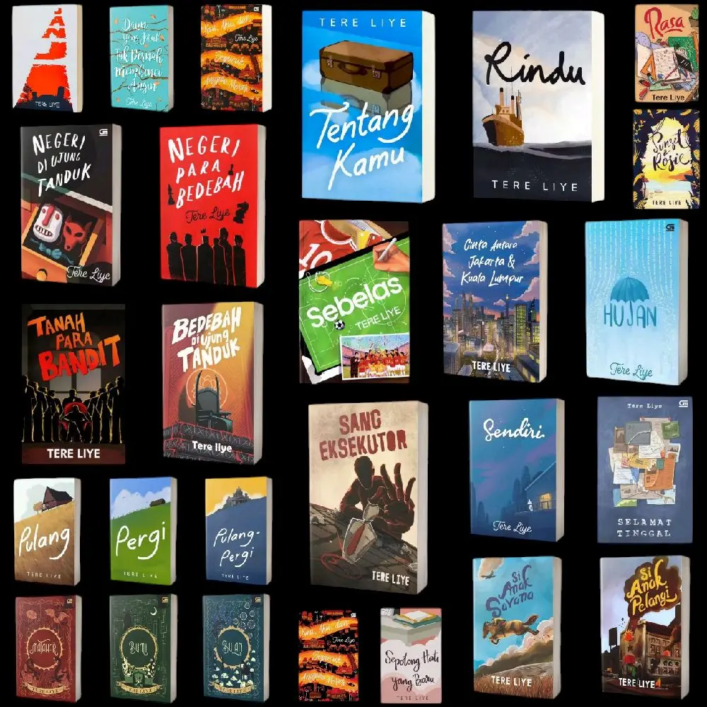 NOVEL REMAJA MEGA BEST SELLER KARYA TERE LIYE BEBAS PILIH JUDUL: PULANG PERGI / SELAMAT TINGGAL / SESUK / TENTANG KAMU / MATAHARI MINOR / LUMPU / SI PUTIH / CEROS DAN BATOZAR / NEGERI PARA / RASA / SAGARAS / MATAHARI / BULAN / JANJI / ALDEBARAN / KOMET