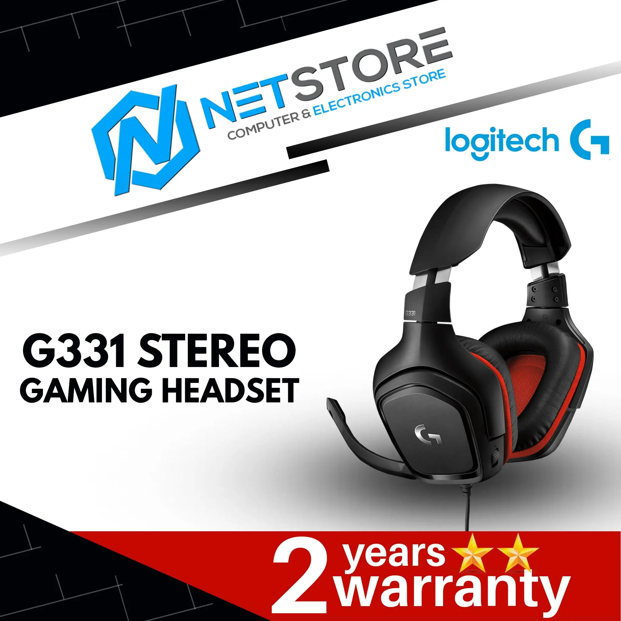 LOGITECH G331 Stereo Gaming Headset - 981-000759