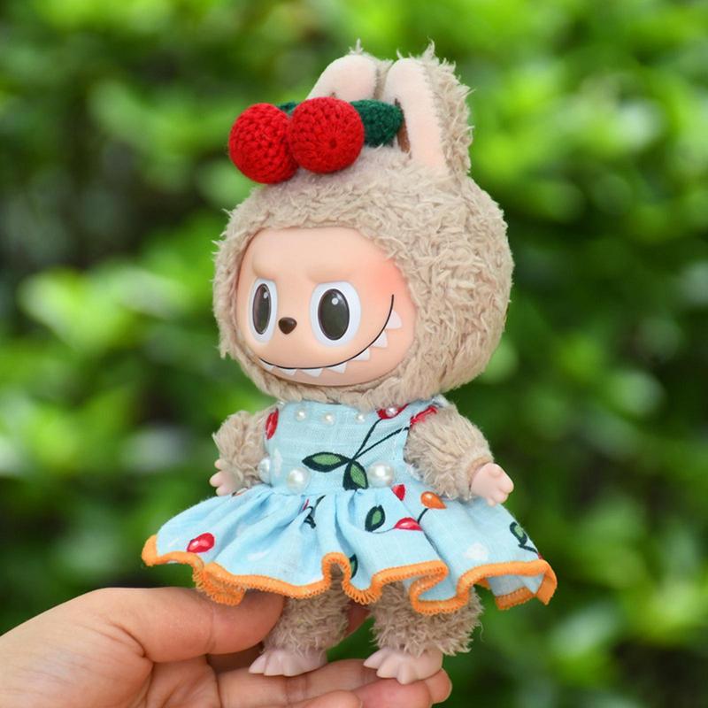 Product Introduction of เสื้อผ้าตุ๊กตา Labubu, ขนาดเล็ก 17 ซม. (6 นิ้ว), ชุด, เครื่องประดับ, เหมาะสำหรับเด็กผู้หญิง, ของขวัญในอุดมคติสำหรับงานปาร์ตี้, ของเล่นเด็ก, Labubu 16