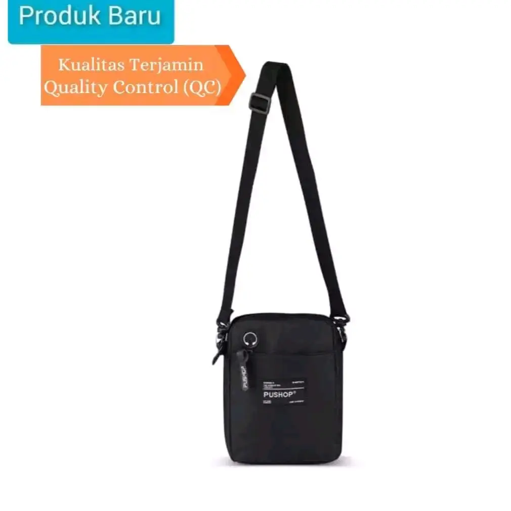 Tas Selempang Pria Slig Bag Men Hitam