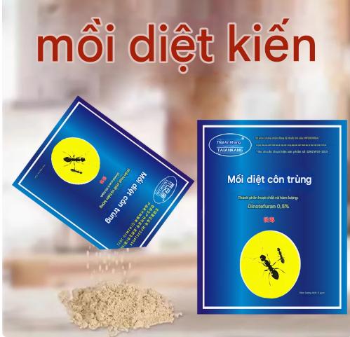 mồi diệt kiến Áp dụng cho tất cả các loài kiến Kiểm soát dịch hại Nó có thể giết chết tất cả các loại kiến. Nếu một con kiến ​​lây nhiễm cho cả bộ tộc, chúng sẽ không thể thoát được. 3