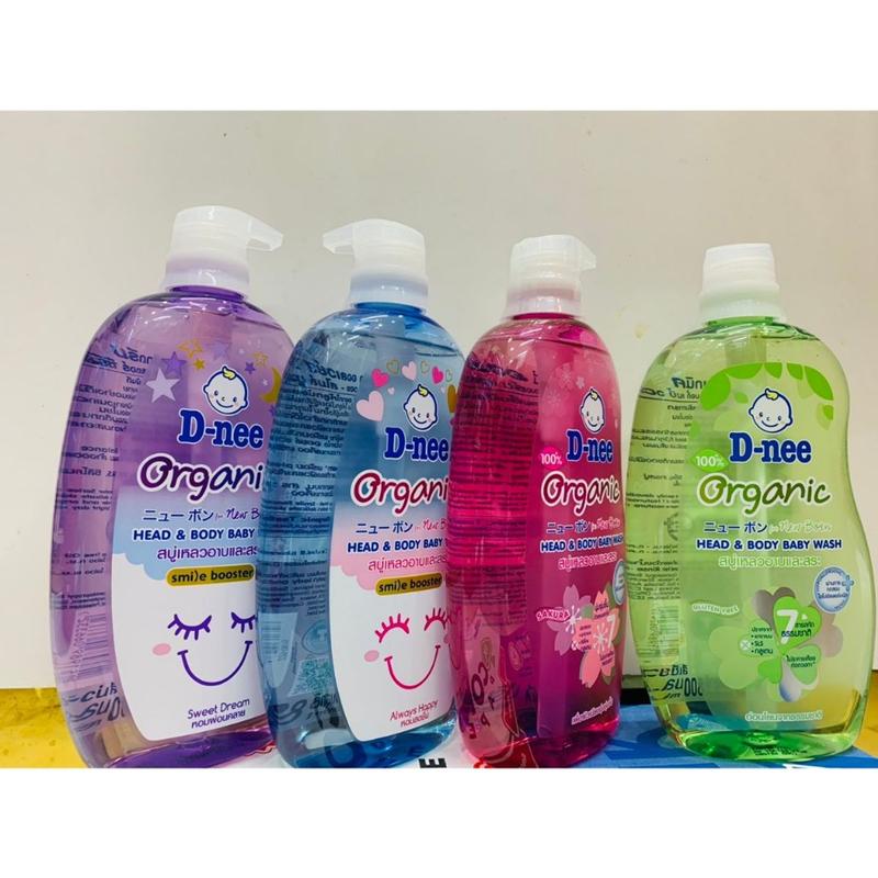  MẪU MỚI 800ml Sữa Tắm gội dnee kids organic dung tích 800,350,380ml  đủ hương cho bé dưới 0-3,3-6 uổi 