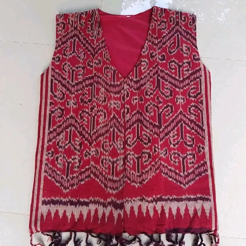 ROMPI PUA KUMBU BAJU BURUNG DAYAK KALKMANTAN BAJU ADAT GAWAI 5