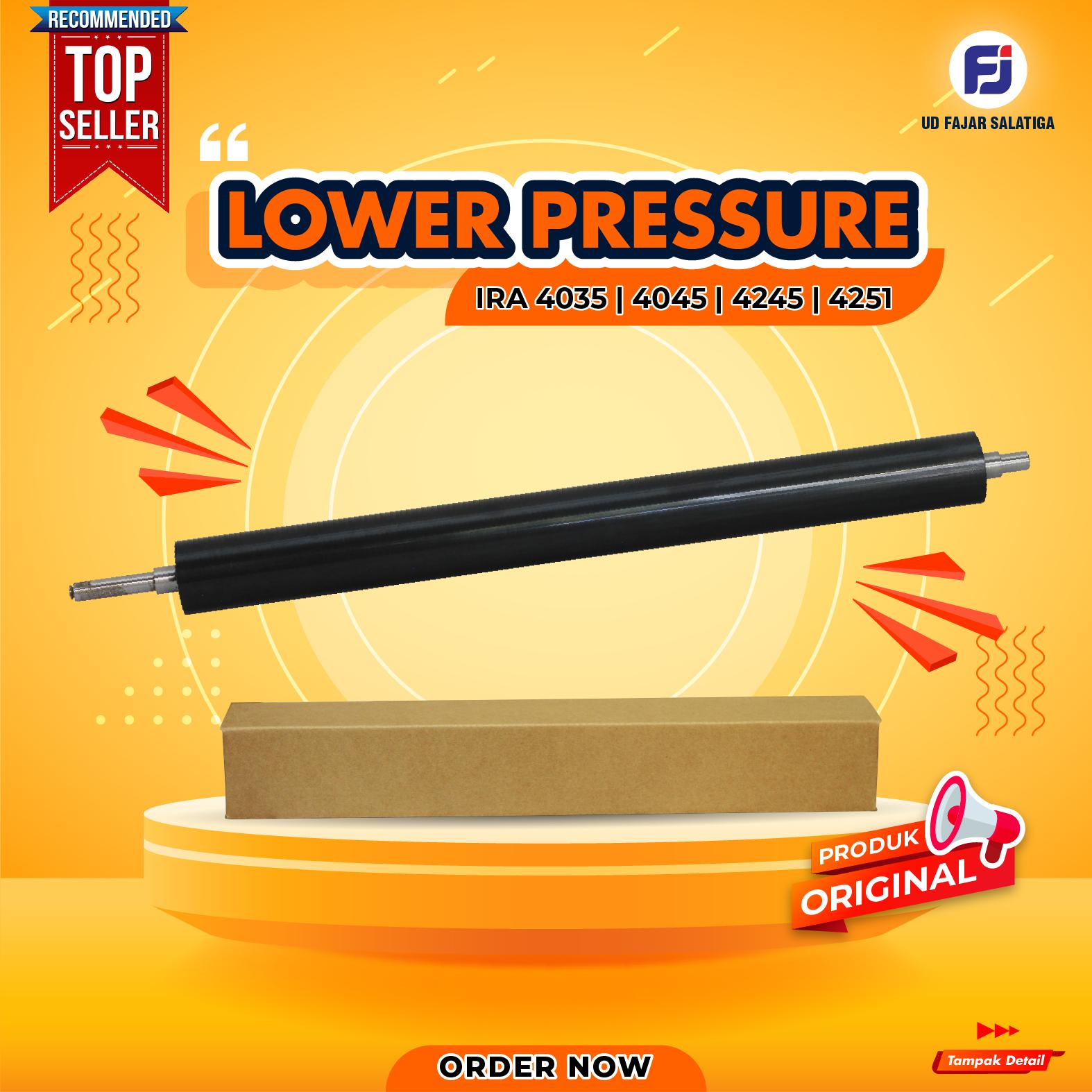 Lower Pressure Roller IRA4035 4045 4245 4251 GRADE A Original Sparepart Mesin Fotocopy