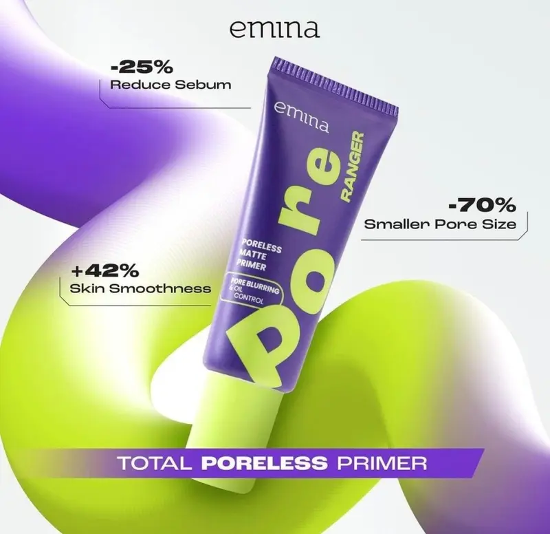 EMINA Pore Ranger / Primer Penyamar Pori 20ml 0