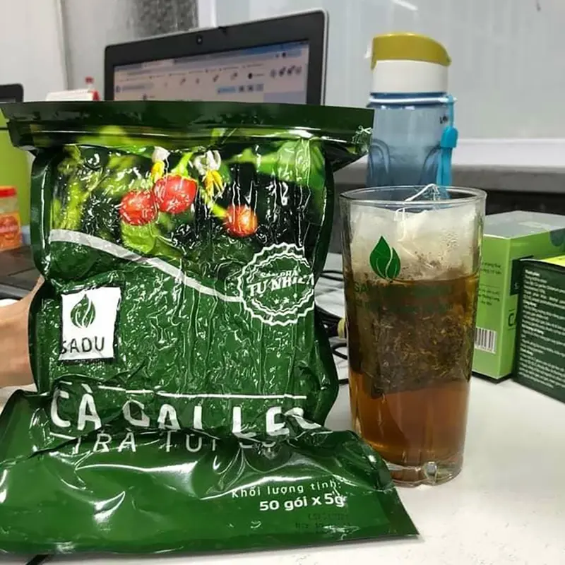 Trà Cà Gai Leo Túi Lọc Tiện Dụng, Mua 2 Túi 250G Tặng 5 Gói Trà Dưỡng Nhan Ngũ Vị Thảo Mộc - Tea Nước Trà Chè 5