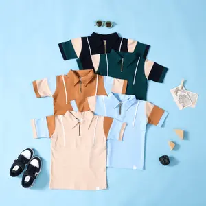 Yameena.Kids Kaos Polo Anak Pastel Gala Polo Shirt's Anak Laki-Laki