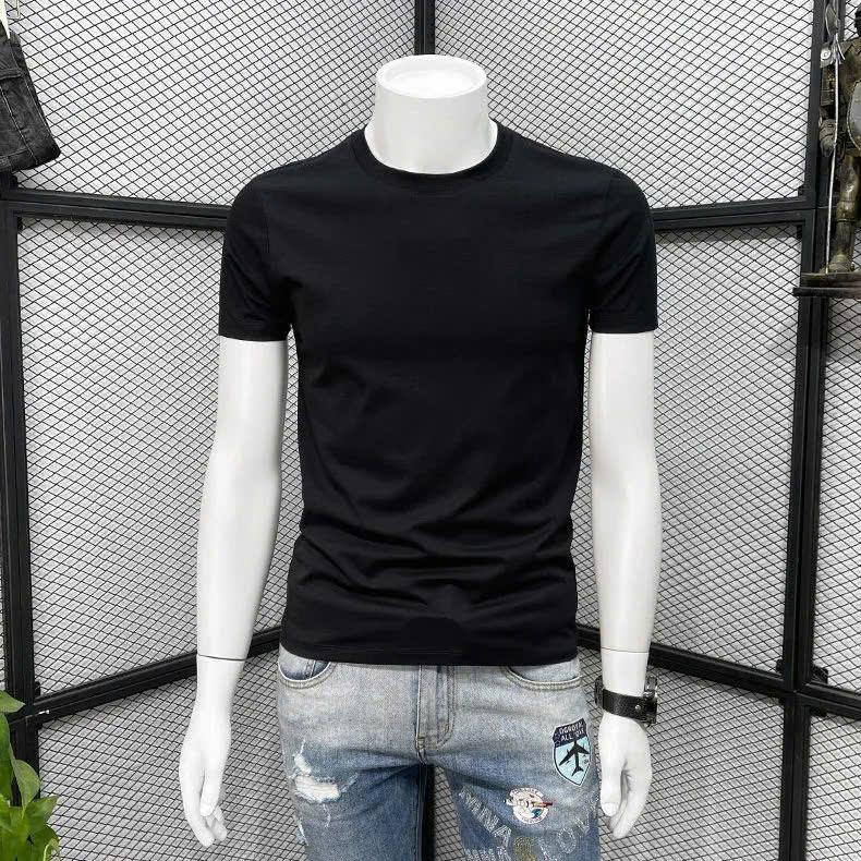 Áo Thun Nam Trơn Cotton Chính Hãng Tay Ngắn Cotton Cổ tròn 2026 Menswear