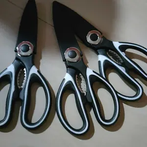 [COD] SK C998 Gunting Dapur Serbaguna Stainless Kitchenware Tahan Karat Set Tutup