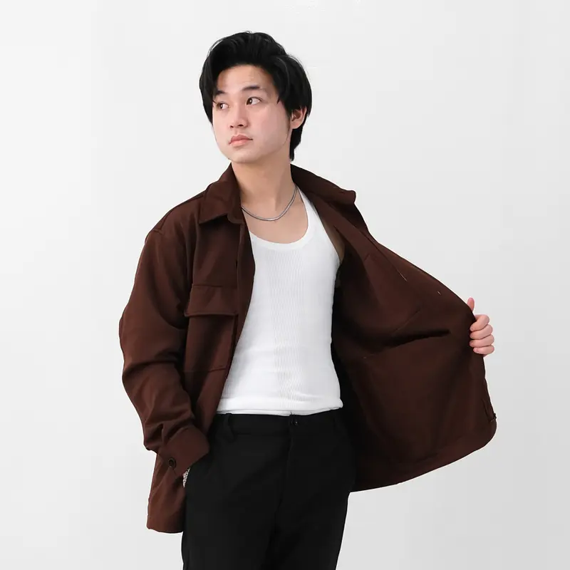 SANVANINA Jaden Scuba Jacket | Trucker Jacket Outer Pria | Baju Cowok Lengan Panjang Pria J-02 6