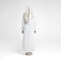 Gambar Rabbani - Dresslim Dewasa Nizama - 102	Broken White, XXL dari MOT.Fashionid Kota Bandung 3 Tokopedia