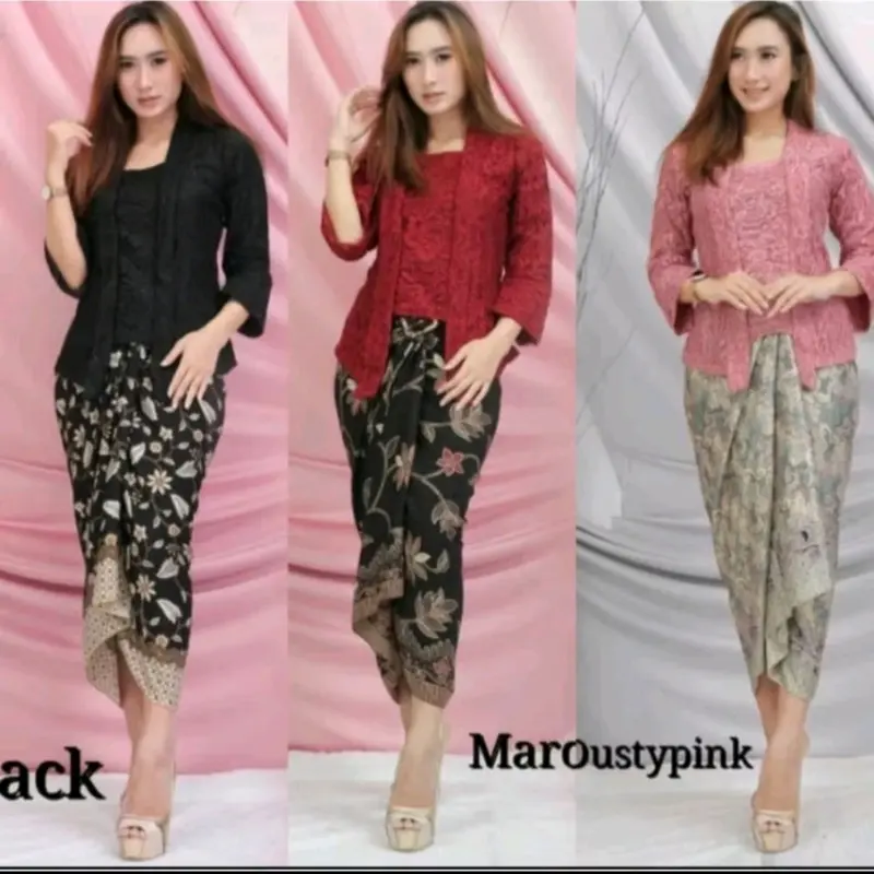 ATASAN KEBAYA BRUKAT/KEBAYA MODERN 1
