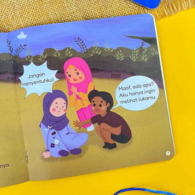 PO Seri Kujaga Diriku - Buku Cerita Bergambar Belajar Melindungi Diri - Zain 4