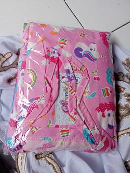 Product Review of SET MUKENA SEJADAH ANAK - MUKENA SAJADAH ANAK 6-9TH Muslim Motif Setelan from F**a I**h 1