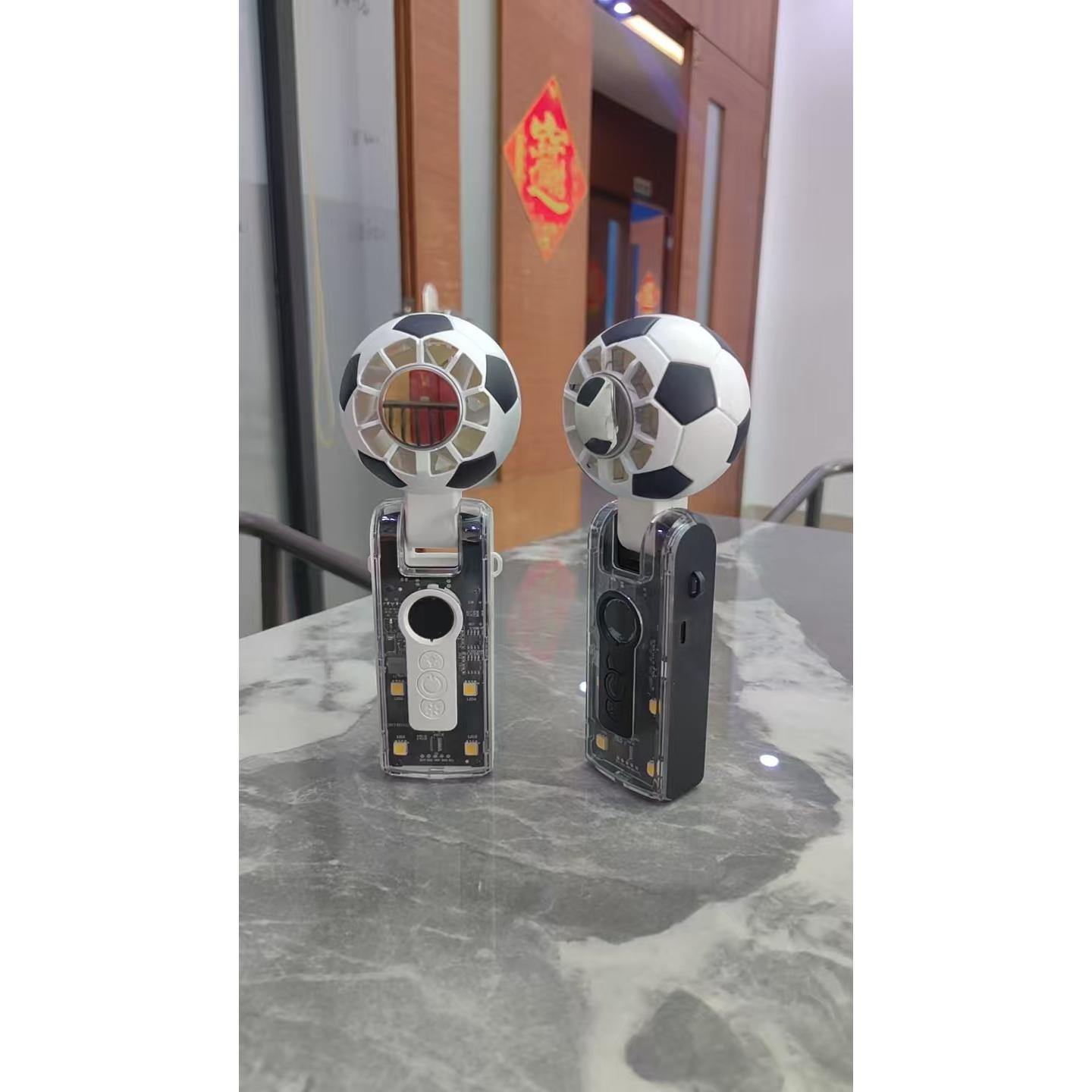 Kipas Tangan Mini Portabel USB Isi Ulang Layar Digital Kecepatan Tinggi | Mini Portable Handheld Fan USB Rechargeable Digital Display High Speed