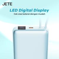 Gambar 【Sertifikat CCC】JETE A15 Powerbank Wireless Magnetic Magsafe 10000mAh 22.5W Fast Charging Built in Kabel Type C Portable Travel Power Bank Handphone - Dark Grey dari JETE Authorized Store Bali Kota Administrasi Jakarta Pusat 5 Tokopedia