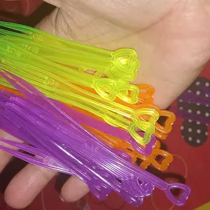 GARPU KUE MODEL LOVE / GARPU BUAH WARNA WARNI ISI 100 PCS