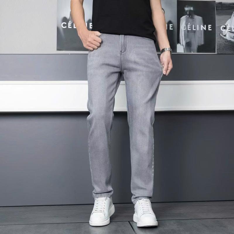 Quần jean nam,quần bò nam ống đứng màu XÁM TRO MS DL 10 (ống 16-18 cm tùy size )Menswear Pants Có Túi