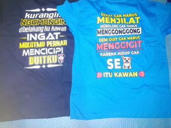 Product Review of Kaos Dekat Gak Harus Menjilat Gak Bahaya Ta Premium Katun Combed Distro 24s Nyaman from a**0 0