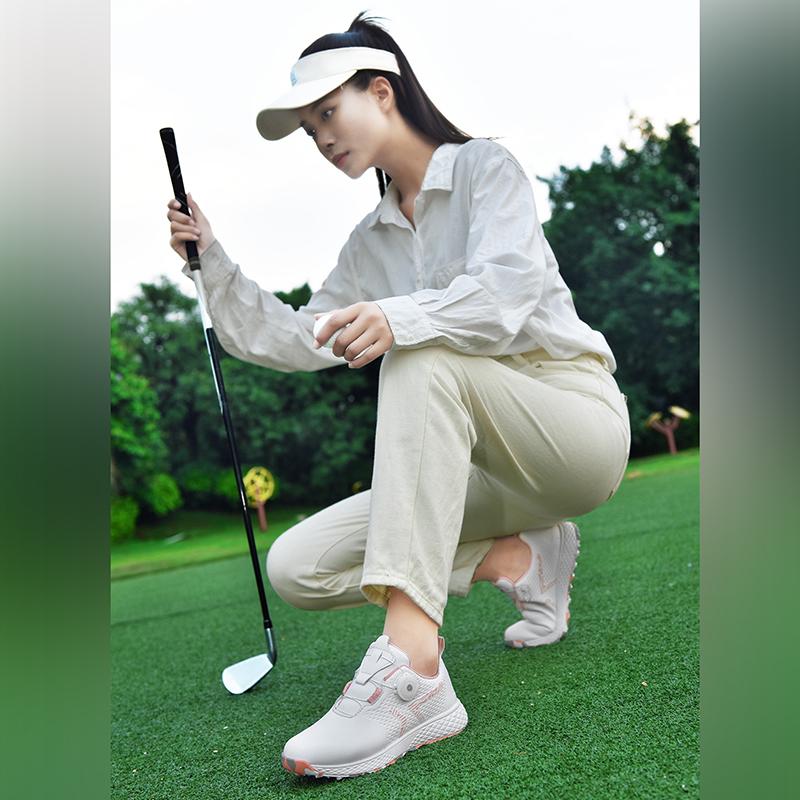 Product Introduction of Golf Shoes Men Waterproof Breathable Golf Sneakers Women Spikeless Sports Shoes Walking outdoor sport Golfing Footwear 2023 23