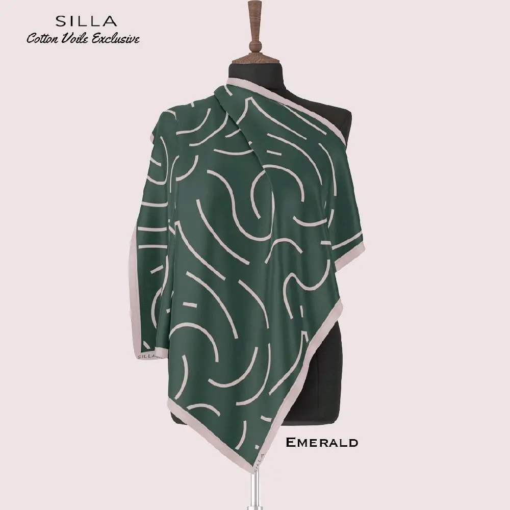 SILLA S JALUR COTTON VOILE EXCLUSIVE BAWAL 45