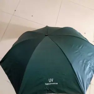 Payung MANUAL UV Korea style Anti Uv Anti Panas Ultra violet Anti Hujan Payung Lipat UV Protection motif polos