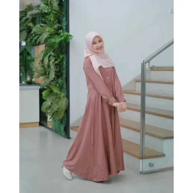 GAMIS ANAK REMAJA PEREMPUAN CRINGKLE USIA 9 -10-12 13-14-15-16 TAHUN ALIKA DRESS GAMIS ANAK TANGGUNG / GAMIS ANAK TERBARU / COD Airflow Baju Crinkle Jilbab Muslim Panjang Syari 2025 2
