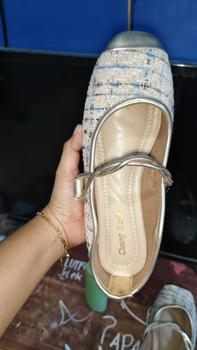 Product Review of Cheung Kuedz Azeta Flatshoes Wanita Canvas Type Shoes Karet from o**e 1