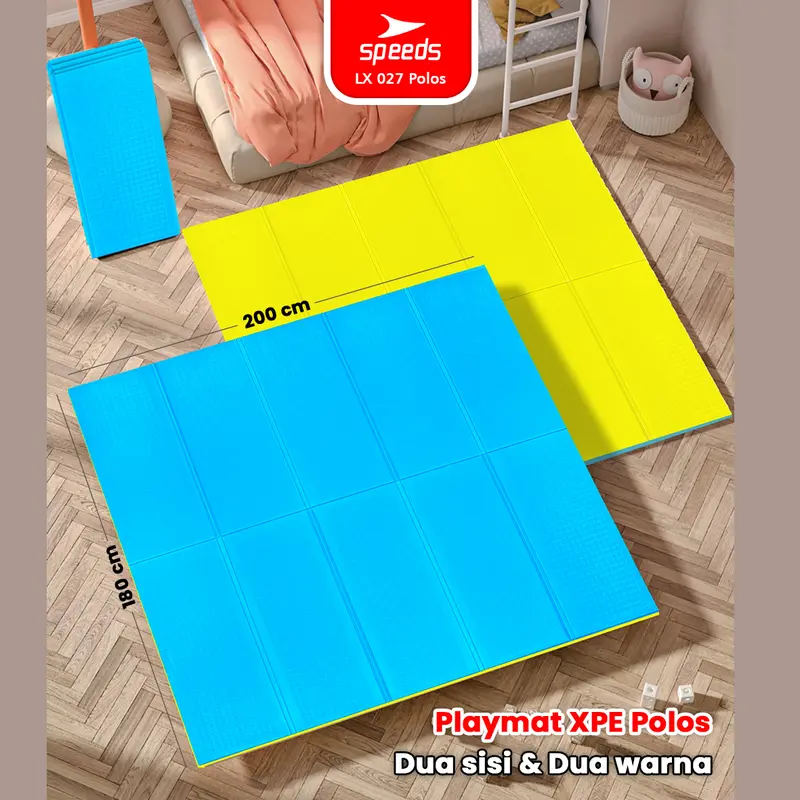 SPEEDS SNI Alas Camping  Tebal 6-10mm Playmat Karpet Lipat Serbaguna Bahan XPE Outdoor Tikar 027-15 3