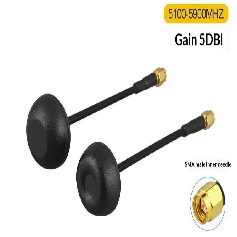 Wireless analog fpvspeed 5.8ghz omnidirectional rhcp ăng-ten hình tròn với cắm…