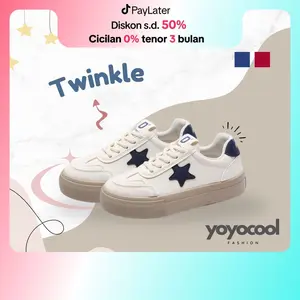 RT Twinkle Shoes Star / Sepatu Casual / Sepatu Sneakers Wanita / Korean Style