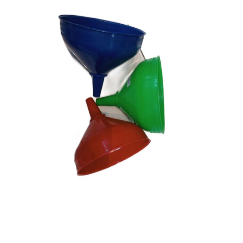 Corong Minyak 20 Plastik Berkualitas - Ukuran 20x20cm, Mulut 2cm, Warna Hijau Merah Biru, Cocok untuk Minyak Goreng & Berbagai Jenis Minyak 6