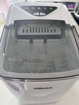 Product Review of Hicon Ice Maker Machine 16AL Mini Electric Ice Maker Automatic Ice Cube Maker Business Home Fast Ice Making Machine 15kg-24H from N**M 2