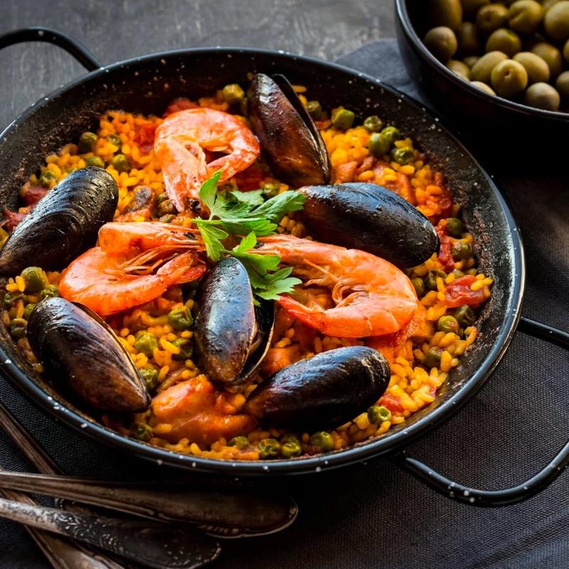 Product Introduction of Spanish Paella Rice Arroz Cebolla 1kg + Saffron 7
