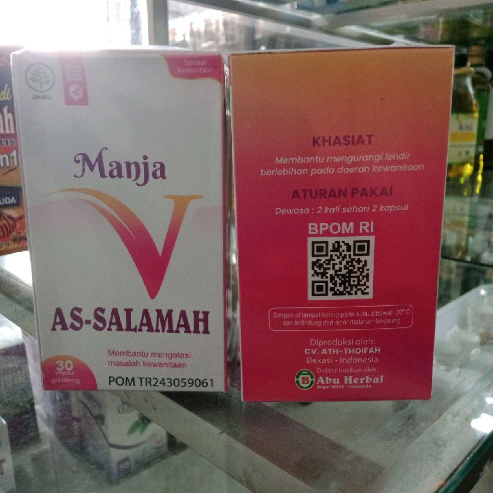 KAPSUL MANJA V ISI 30 UNTUK KEPUTIHAN, GATAL & BAU, MIOMA, KANKER PAYUDARA,