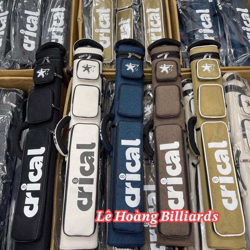 Bao Crical 2x4 đựng cơ Bida Chính Hãng đủ màu Trắng Đen Xanh Nâu