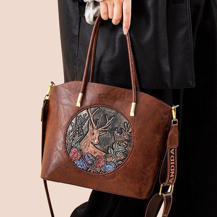 MOONBAGS Tas Selempang Wanita Fashion 2in 1 Rusa - 5008 7