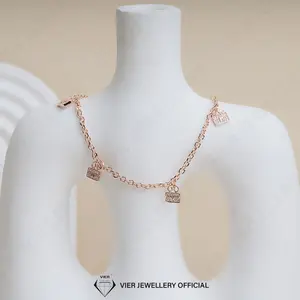 Vier Edition Anklet 9688 Gelang Kaki Wanita Simple