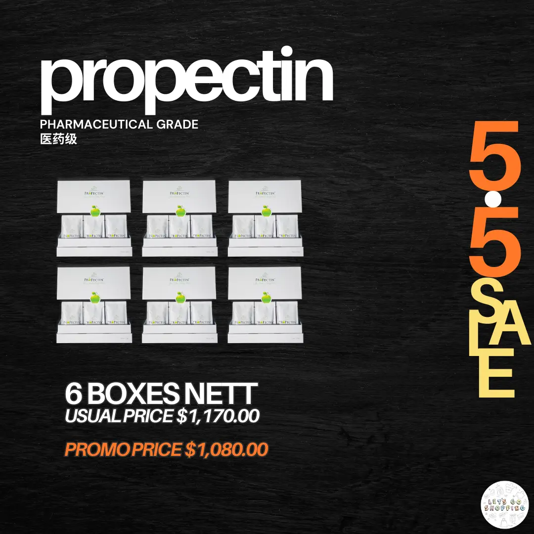 <5 BOXES + 1 BOX> ProPectin - Your Natural Body Filter