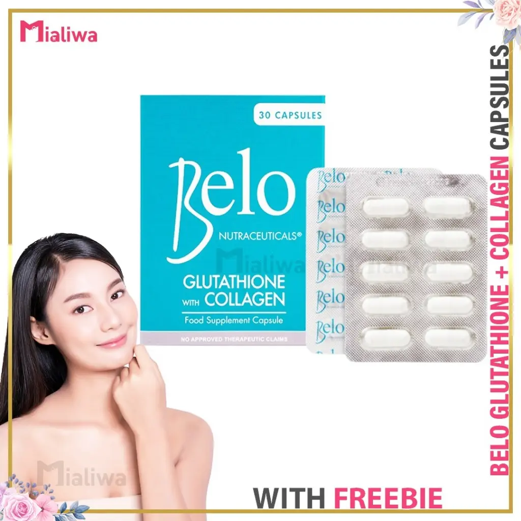 belo glutathione pills Belo Nutraceuticals Glutathione Collagen 30 Capsules Whitening Anti Aging Antioxidant belo glutathione pills Belo Nutraceuticals Glutathione Collagen 30 Capsules Whitening Anti Aging Antioxidant