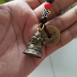 Lonceng Angin Feng Shui Kuningan Lonceng Kuningan Lonceng Gantungan Kunci Lonceng Fengshui