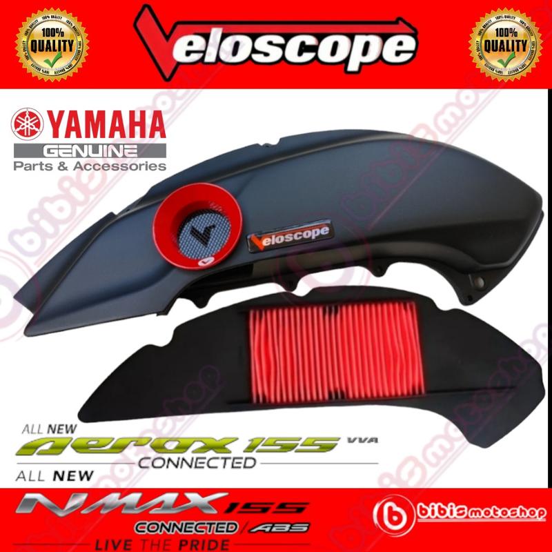 Product Introduction of Veloscope Yamaha All New Nmax 155 All New Aerox 155 Connected Lexi 155 LX Nmax Neo Neo S Cover Filter Udara Sub Assy Air Cleaner High Qoality 3