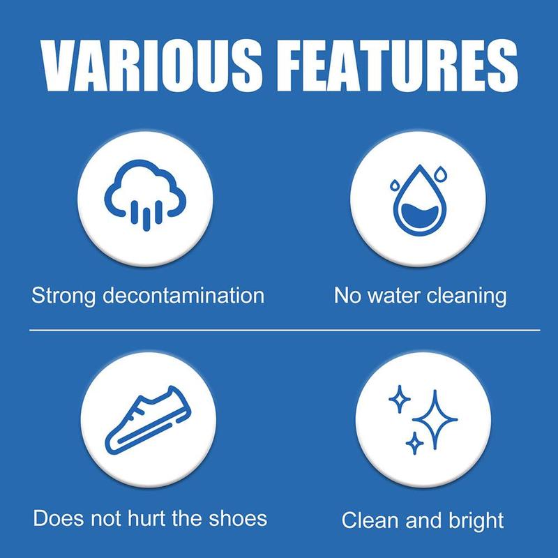 Product Introduction of White Shoe Cleaning Cream Shoes Whitening Stain Removers Cream Clean 30
