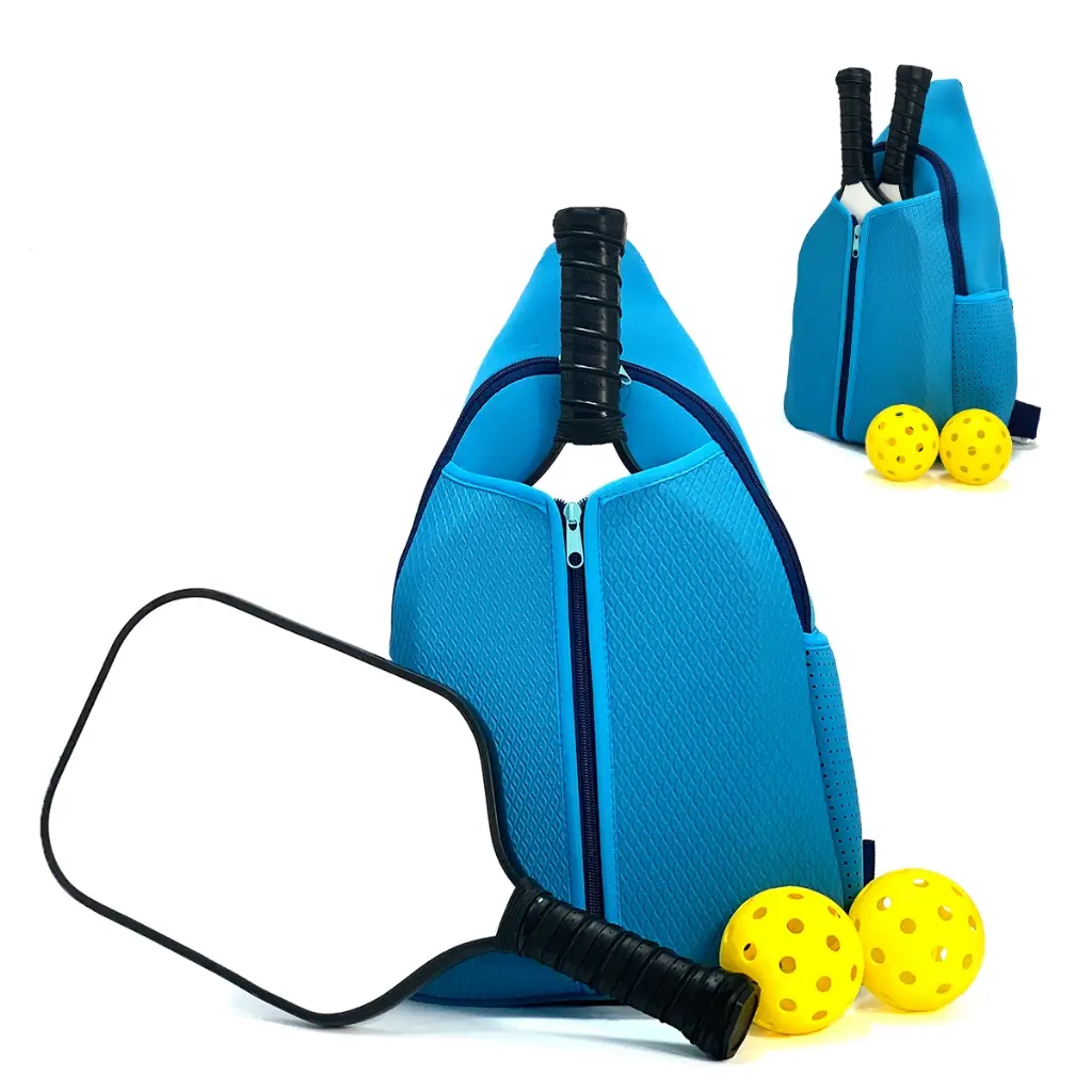 Túi Pickleball, Chất Liệu Cao Su Tổng Hợp, Không Thấm Nước, Đa Chức Năng, Thích Hợp Cho Các Môn Thể Thao Ngoài Trời, Dung Tích Lớn, Túi Đeo Vai, Túi Cùi Chơi  Sport Bag