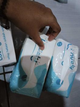 Product Review of 10 Lovely tisu wajah premium 360 helai halus lembut from G**🍐 1