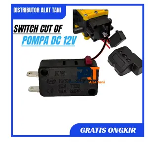 Switch Cut Off Pompa Dc 12v Pengatur On Off Pompa Sprayer Elektrik