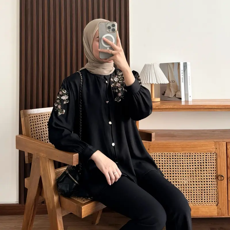 GANES BLOUSE SHAKILLA BORDIR 8