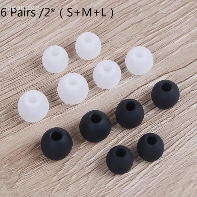 6 cặc/2 *(S + M + L) thị thị Thái tai nghe bằng cao su silicon thị thị Thái tai nghe