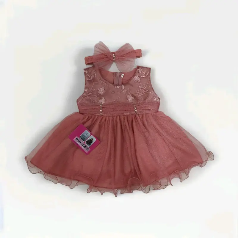 gaun ulang tahun bayi, usia 0-12bln warna lilac. 1