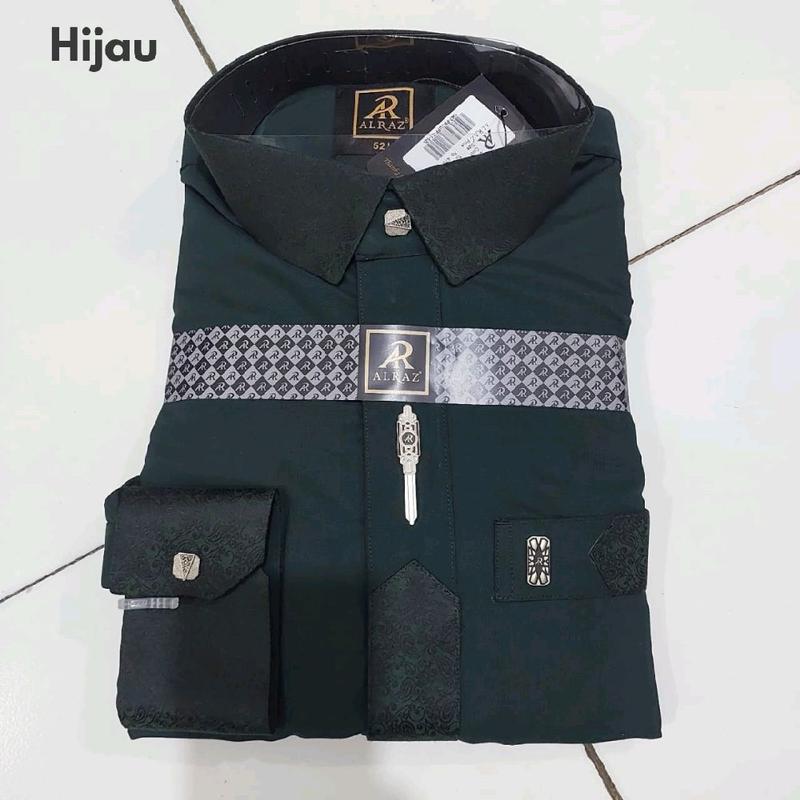 Alraz Jubah Dewasa FAHMI Bahan Katun Premium Lengan Panjang Manset 3